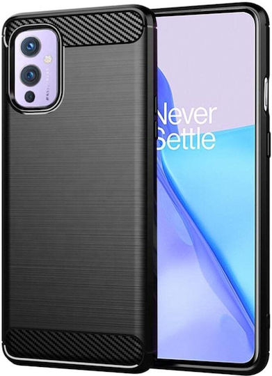 Back Cover Silicon Negru (OnePlus 9)