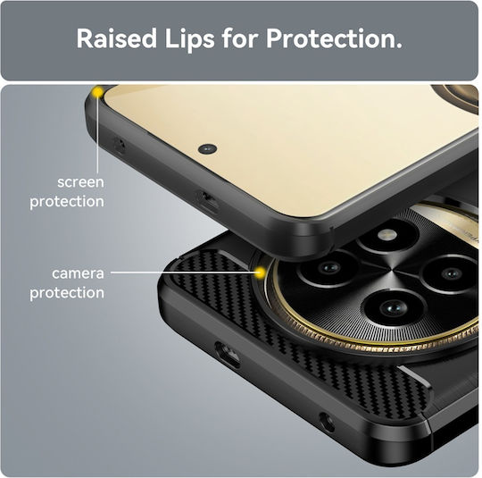 Back Cover Silicon Negru (Xiaomi 13 ProRealme 13 Pro / 13 Pro+)