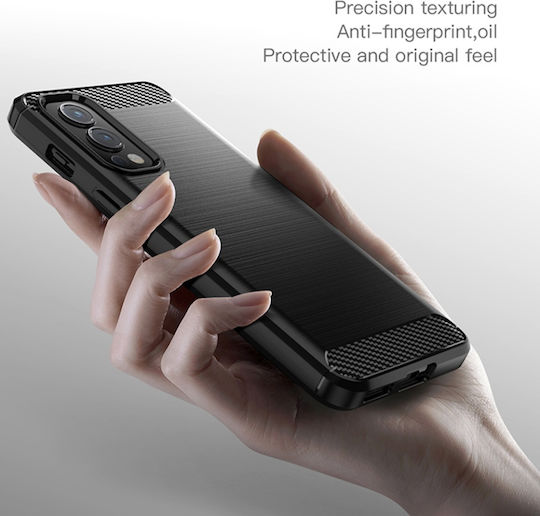 Back Cover Silicon Negru (OnePlus Nord 2)