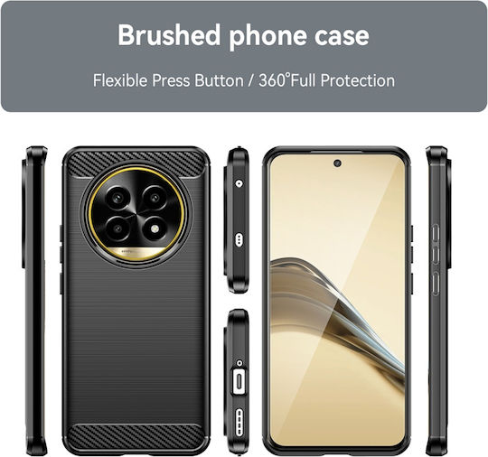Back Cover Silicon Negru (Xiaomi 13 ProRealme 13 Pro / 13 Pro+)