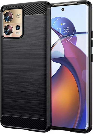 Back Cover Σιλικόνης Μαύρο (Motorola Edge 30 Fusion)