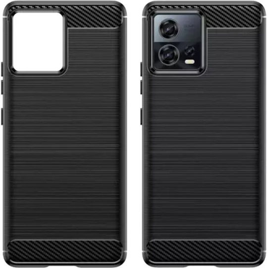 Back Cover Σιλικόνης Μαύρο (Motorola Edge 30 Fusion)