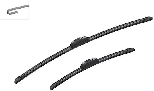 Bosch Aerotwin AR653S Σετ Μπροστινοί Υαλοκαθαριστήρες Αυτοκινήτου 650mm/400mm