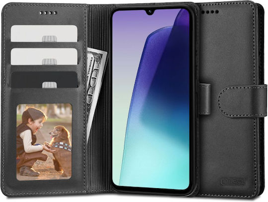 Tech-protect Портфейл Xiaomi Redmi 15C 4G 171 мм Черен