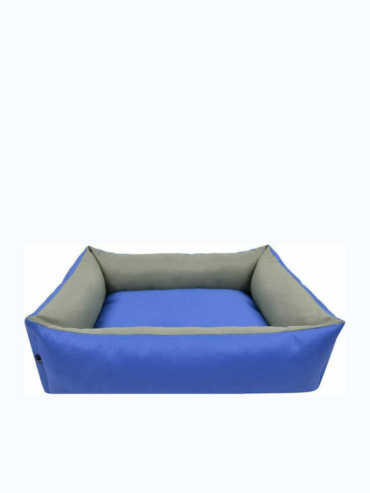 Woofmoda Πουφ Κρεβάτι Σκύλου Μπλε 53x46εκ.