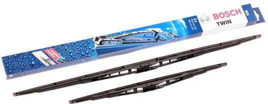 Bosch 653 Front Set Car Wiper Blades 650mm/400mm for Peugeot 206 Honda Jazz