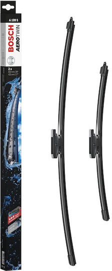 Bosch Aerotwin A199S Front Set Car Wiper Blades 650mm/425mm Universal Citroen C4 Cactus