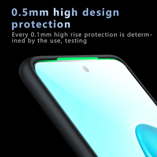 Techsuit Purefrost Magsafe Задна корица Пластмаса Черен (Motorola Edge 60 Pro)