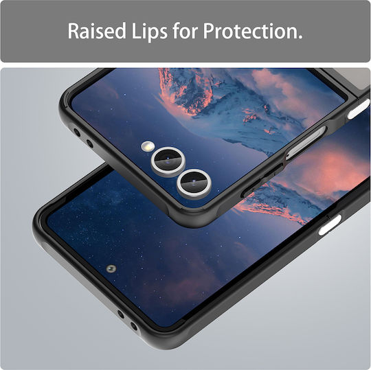 Techsuit Halofrost Ii Back Cover Plastic Black (Galaxy Z Flip7)