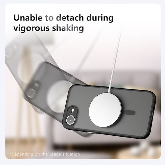 Techsuit Umschlag Rückseite Silikon Schwarz (OnePlus 13R)