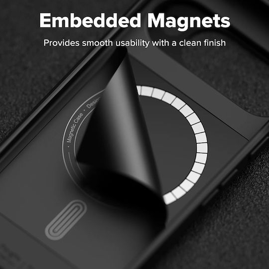 Ringke Onyx Magsafe Back Cover Σιλικόνης Μαύρο (Google Pixel 10)