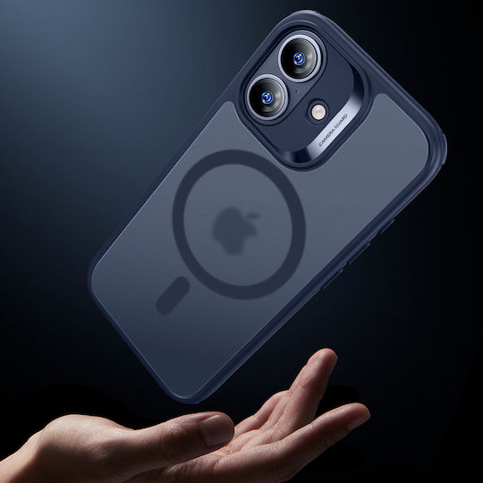 ESR Classic Hybrid Halolock Umschlag Rückseite Silikon Blau (iPhone 17)