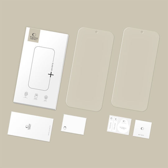 Tech-Protect Displayschutzfolie Fit+ 2.5D Gehärtetes Glas 2 Stück (Google Pixel 9 Pro XL / Google Pixel 10 Pro XL)