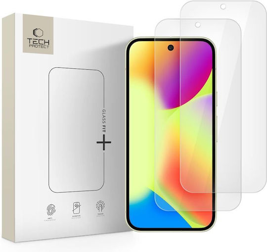 Tech-Protect Glass Fit+ 2.5D Tempered Glass 2τμχ (Google Pixel 9 / 9 Pro / 10 / 10 Pro)