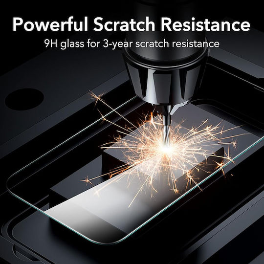 ESR Black Privatsphäre Gehärtetes Glas 3Stück Schwarz (iPhone 17 / 17 Pro / 16 Pro)
