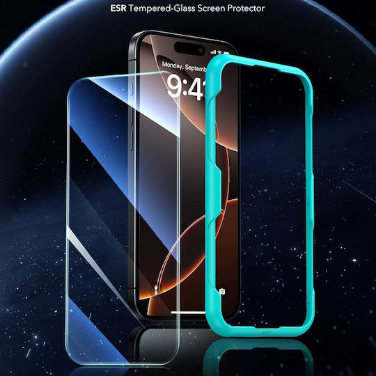 ESR Black Tempered Glass 3pcs (iPhone 17 Pro Max / iPhone 16 Pro Max)