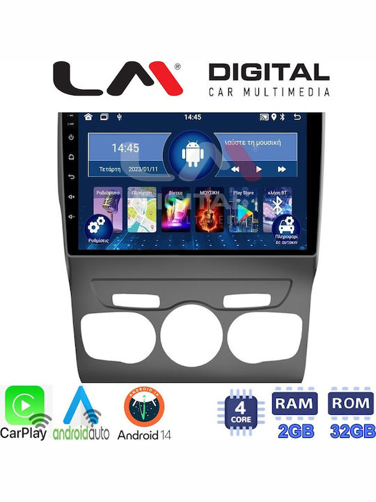 LM Digital Ηχοσύστημα Αυτοκινήτου για Citroen C4 / DS4 2011-2019 (Bluetooth/USB/WiFi/GPS/Apple-Carplay/Android-Auto) με Οθόνη Αφής 10.1"
