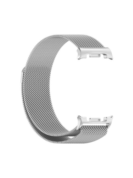 Techsuit Strap Silver (Samsung Galaxy Watch8, Watch8 Classic) Techsuit Strap Silver (Samsung Galaxy Watch8, Watch8 Classic)