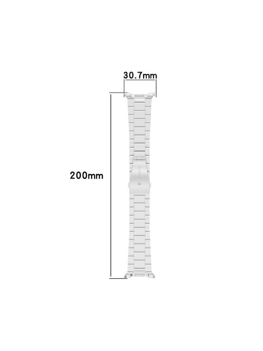 Techsuit Strap Stainless Steel Gold (Samsung Galaxy Watch8 40mm, Watch8 44mm, Watch8 Classic)