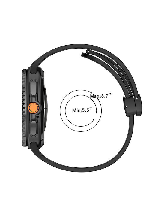 Techsuit Λουράκι Σιλικόνης Πράσινο (Samsung Galaxy Watch8, Watch8 Classic)