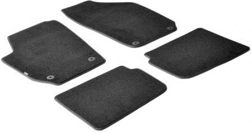 Lampa Set of Front and Rear Mats 4pcs for Skoda Roomster Black