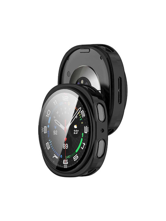 Techsuit Defense360 Pro в Черен цвят за Galaxy Watch8 40mm