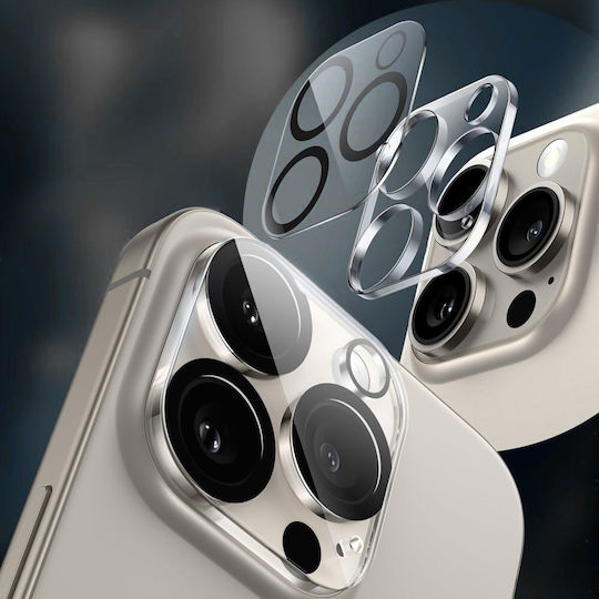 Tech-Protect Fit+ Kameraschutz Gehärtetes Glas Transparent für das iPhone 17 Pro Max