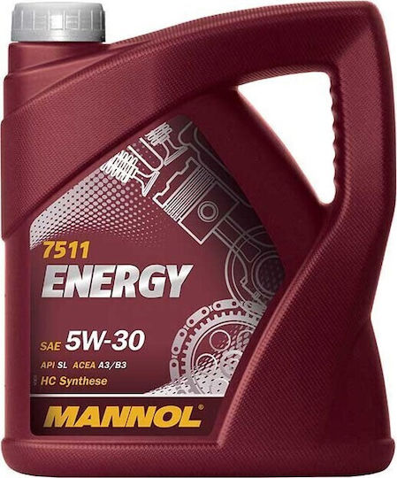 Mannol Energy Συνθετικό Λάδι Αυτοκινήτου 5W-30 4lt