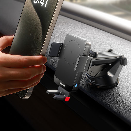 Joyroom Car Mobile Mount with Adjustable Hooks Black