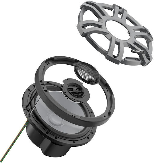 Hertz Marine Speaker Set Hmx 7.7 S-ld-g 7.7" with 200W RMS Black
