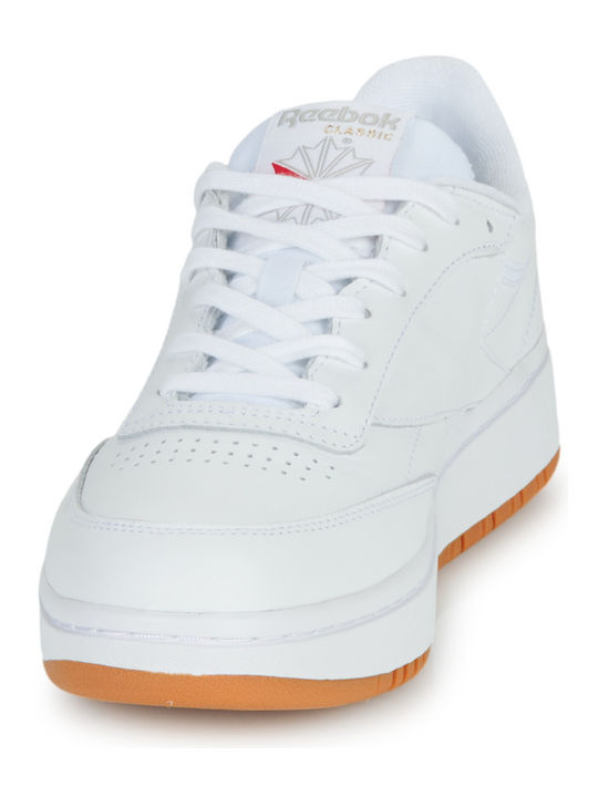 Club C Double Chunky Sneakers White