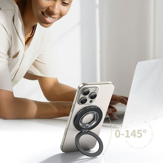Tech-Protect Magnetic Magsafe Desk Stand for Mobile in Black color