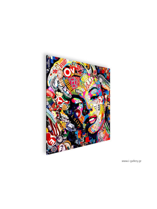 Canvas Painting Pop Art Marilyn Monroe 50x50 Cm