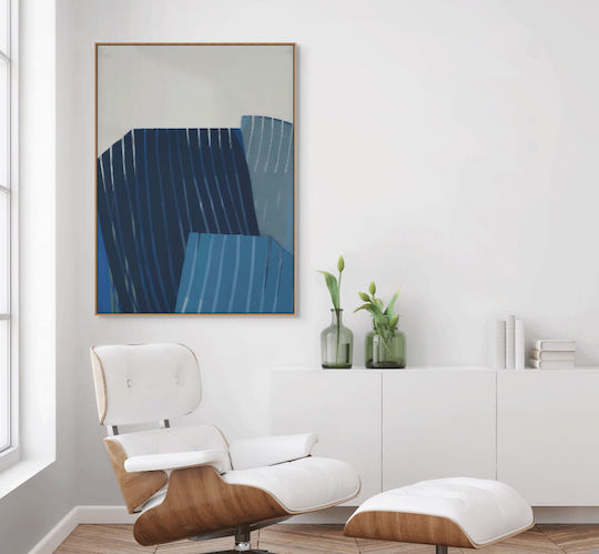 Платнен Панел Картина Sky Sea Colors 35x50 см