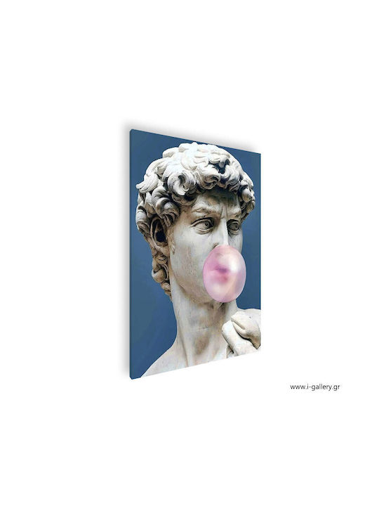 Canvas Painting David Bubble Gum 35x50 Cm