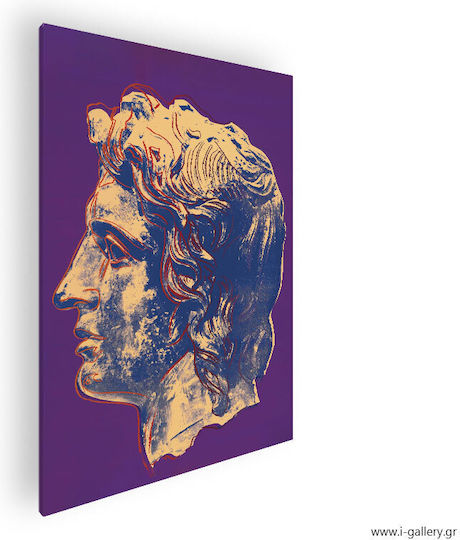 Платнен Панел За Рисуване Alexander Great Pop Art 60x90 См