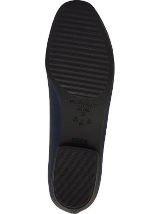 Anatomic Synthetic Leather Ballerinas Navy Blue