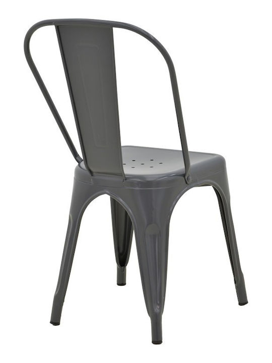 Outdoor-Stuhl Metallisch Utopia Anthracite Shade 44x44x85εκ.