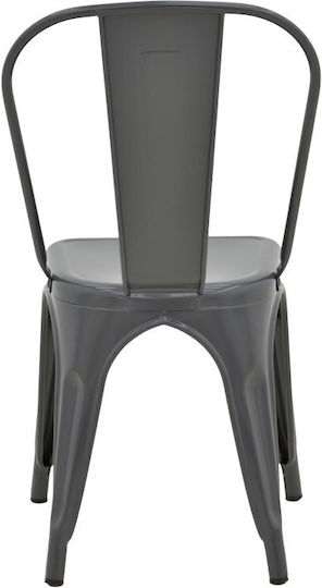 Outdoor Chair Metallic Utopia Anthracite Shade 44x44x85cm