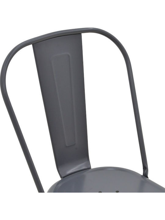 Outdoor-Stuhl Metallisch Utopia Anthracite Shade 44x44x85εκ.