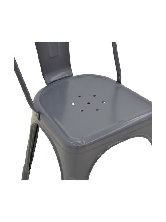 Outdoor-Stuhl Metallisch Utopia Anthracite Shade 44x44x85εκ.