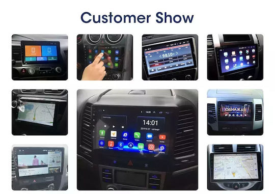 Ηχοσύστημα Αυτοκινήτου για Toyota Corolla 2006-2012 (Bluetooth/USB/WiFi/GPS/Apple-Carplay/Android-Auto) με Οθόνη Αφής 9"