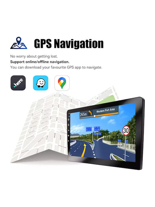 Auto-Audiosystem für Hyundai i20 2008-2012 (Bluetooth/USB/WiFi/GPS/Apple-Carplay/Android-Auto) mit Touchscreen 9"
