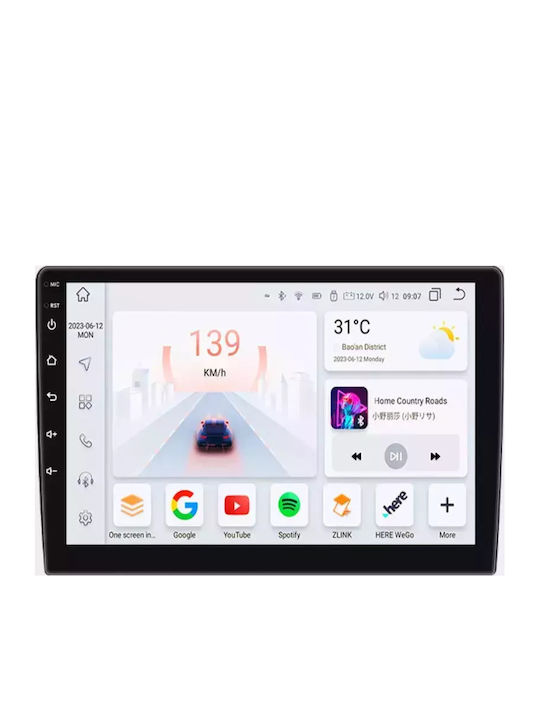 Auto-Audiosystem für Hyundai i20 2008-2012 (Bluetooth/USB/WiFi/GPS/Apple-Carplay/Android-Auto) mit Touchscreen 9"