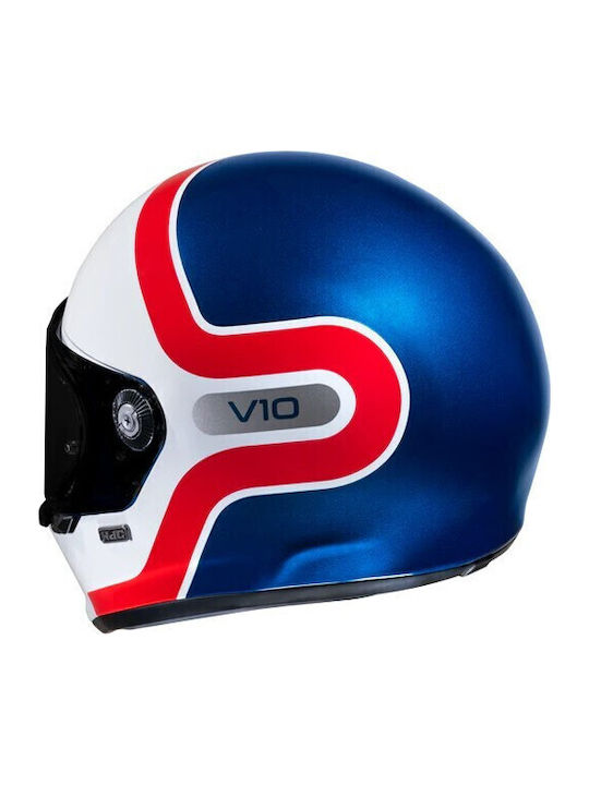 HJC V10 Grape MC21 Motorcycle Helmet Full Face ECE 22.06 1400gr with Pinlock