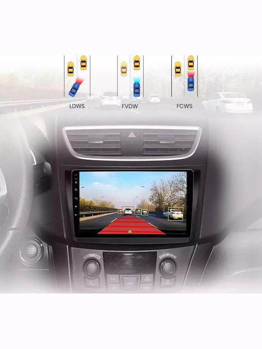 Auto-Audiosystem für Toyota Korolla 2006-2012 mit Touchscreen 9" Bluetooth USB Eingebautes Wi-Fi GPS Android Auto