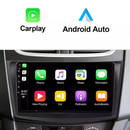 Ηχοσύστημα Αυτοκινήτου για Toyota Corolla 2006-2012 (Bluetooth/USB/WiFi/GPS/Apple-Carplay/Android-Auto) με Οθόνη Αφής 9"