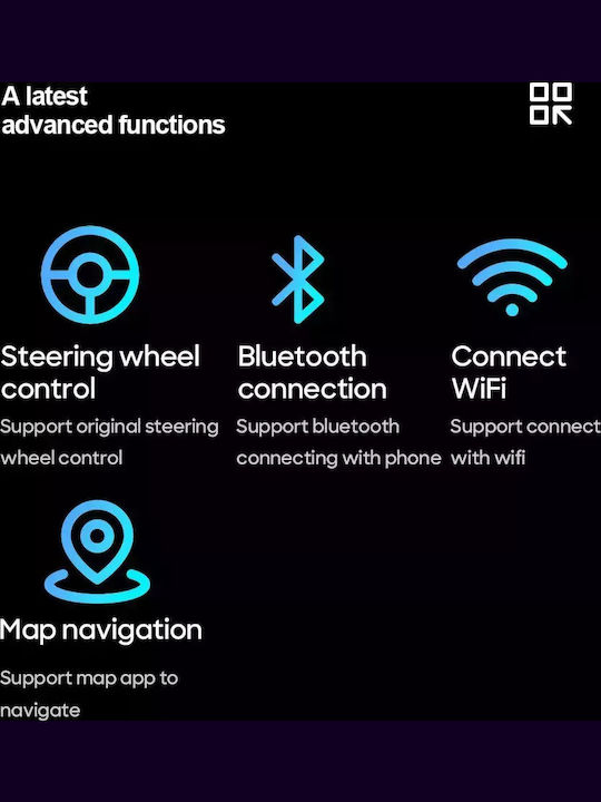 Auto-Audiosystem für Hyundai i20 2008-2012 (Bluetooth/USB/WiFi/GPS/Apple-Carplay/Android-Auto) mit Touchscreen 9"
