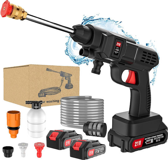 Pistol De Apă Cu Presiune Ridicată Design Fără Fir Aplicații Versatile 2 Baterii Electrice
