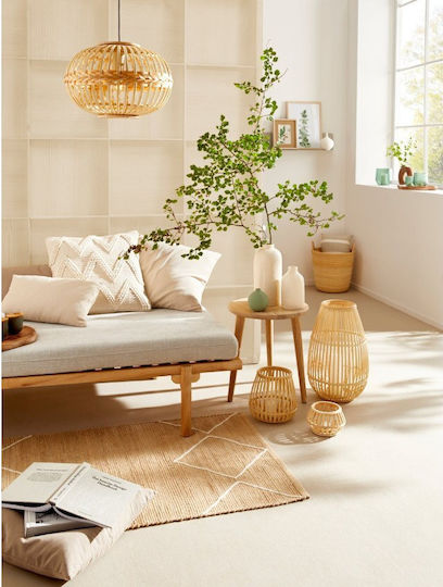 Eglo Bunawan Laterne Bamboo Beige 45.5x45.5x30cm 1Stück